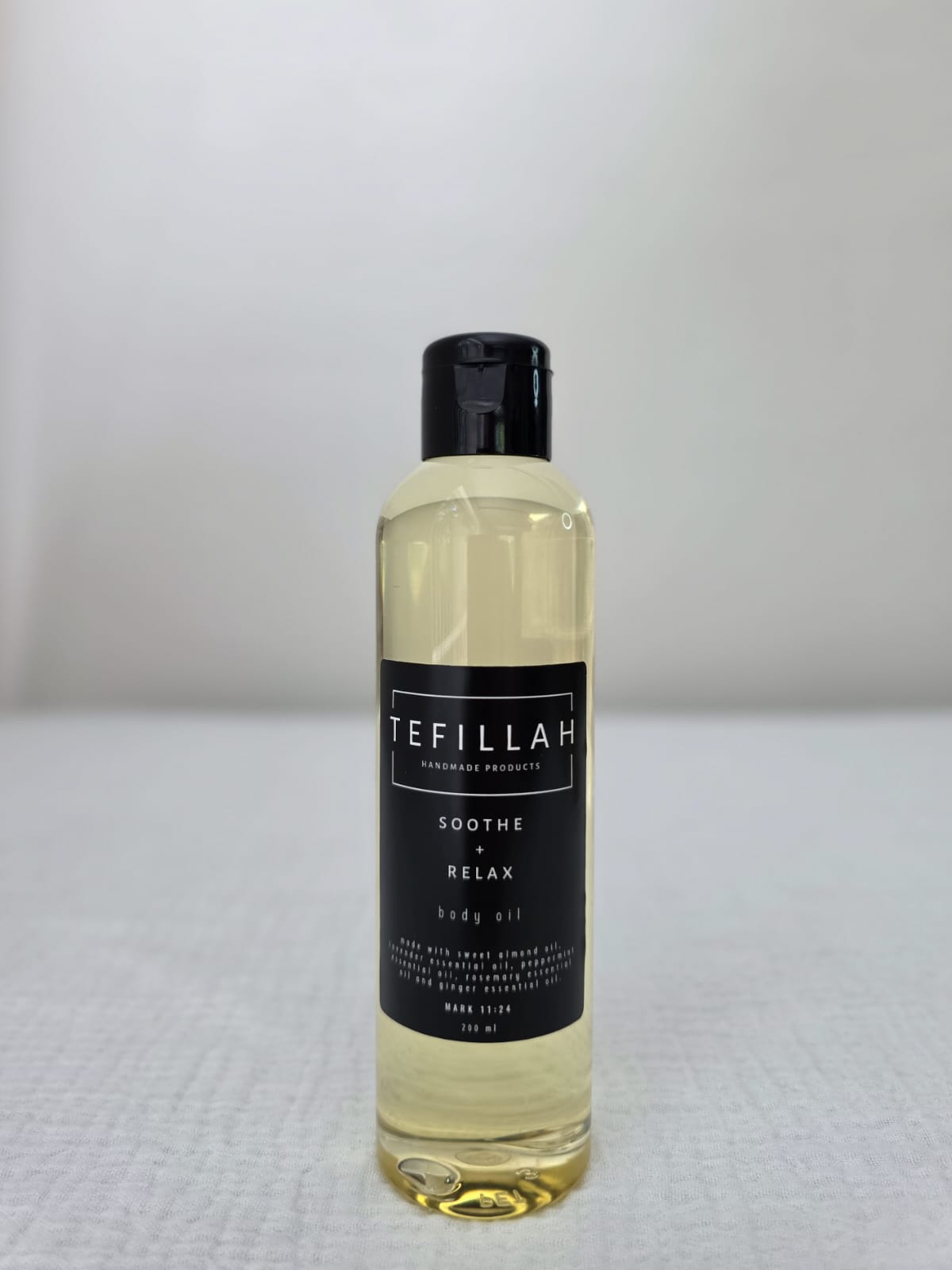 Homemade Soothe & Relax Body Oil – therapeutic muscle relief oil by Tefillah Handmade Products