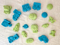 Homemade Kiddies Soaps by Tefillah Handmade Products, fun and colourful natural soap bars for children