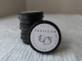 andmade strawberry lip balm with shea butter, castor oil and mica by Tefillah Handmade Products